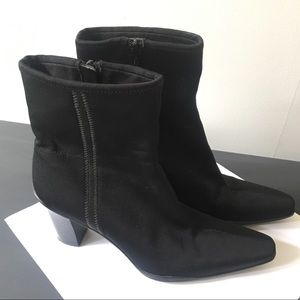 Apostrophe Sateen Ankle Boots (9)